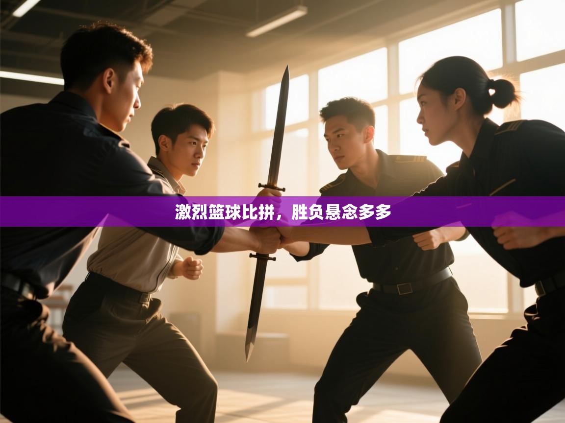 激烈篮球比拼，胜负悬念多多