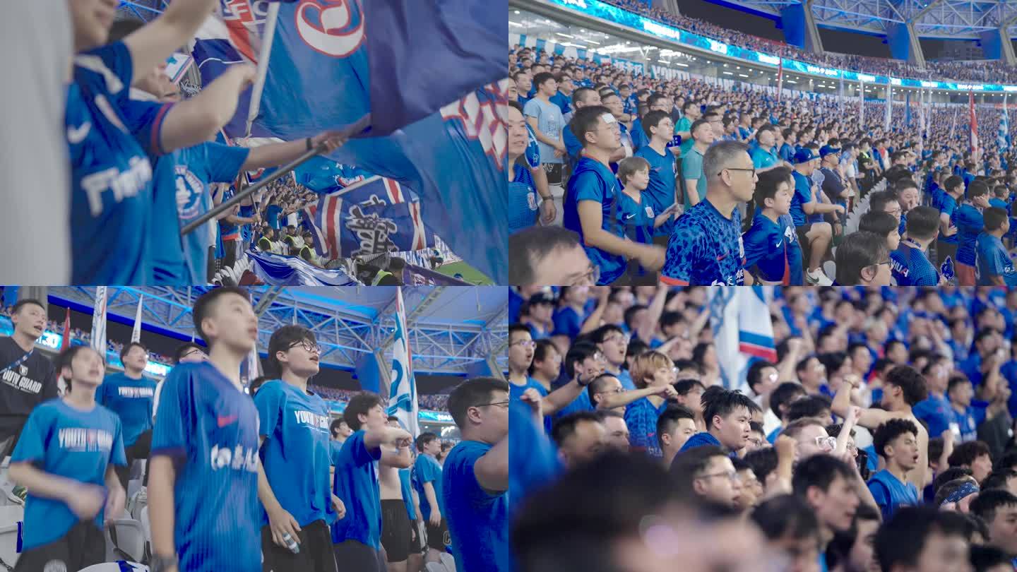 包含热情奔放！球迷现场助威声不绝于耳的词条